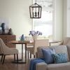 4 - Light Dimmable Geometric Chandelier