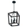 4 - Light Dimmable Geometric Chandelier