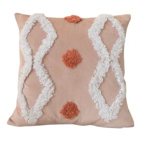 Nordic Cushion Three-dimensional Tufted Bed & Breakfast Pillowcase (Option: Bobo-Pillow Cover)