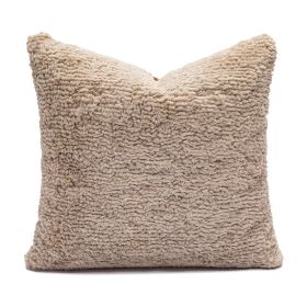 Tassel Lace Pillow Modern Wine Houndstooth Orange Cushion Cover (Option: Dense-45 X45cm Without Core)