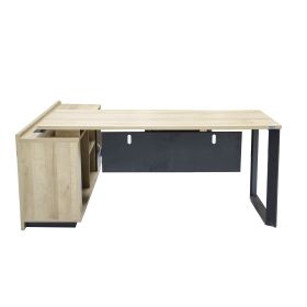 Hot Sale L Shaped Modern Office Furniture Desk Executive Office Desk (Color: Color)