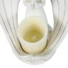[only for pickup with a prepaid label]Nordic Style Resin Angel Electronic Candle Holder Living Room Church Decorations